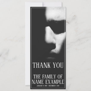 Carte Un visage endormi à mi-ombre