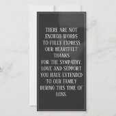 Carte Un visage endormi à mi-ombre (Dos)