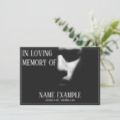 Carte Un visage endormi à mi-ombre (Debout devant)