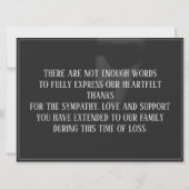 Carte Un visage endormi à mi-ombre (Dos)