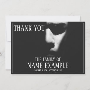 Carte Un visage endormi dans une demi-ombre