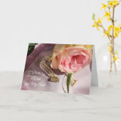 Carte Un voeu d'anniversaire pour ma tante (Fleur jaune)