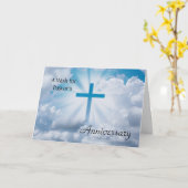 Carte Un voeu pour l'anniversaire du pasteur (Fleur jaune)