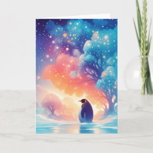 Carte Un Voyage Enchanté de Pingouin