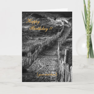 Carte Un voyage fait - Joyeux anniversaire