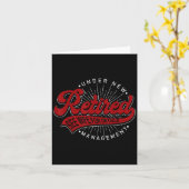 Carte Under New Management See Wife For Details Funny Re (Fleur jaune)