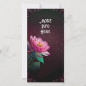 Carte "Under the Stars : A Celebration of Love" (Dos)