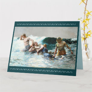 Carte Undertow par Winslow Homer