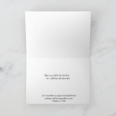 Carte Une année pleine de joie...Fête religieuse (Intérieur)