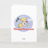 Carte Une autre année plus vieux ? Aucuns bleus (Dos)