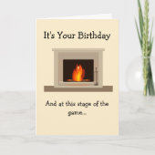 Carte Une autre bûche sur le feu (Devant)