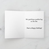 Carte Une autre bûche sur le feu (Intérieur)