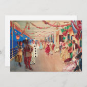 Carte Une balle masquée sur un navire | Victor Gabriel G (Devant / Derrière)