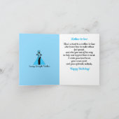 Carte Une belle-mère afro-américaine joyeuse voiture d'a (Intérieur)