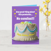 Carte Une Bonne Chose À Propos De La Pandémie - Pas De B (Fleur jaune)