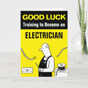 Carte Une bonne formation de chance pour devenir électri