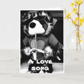 CARTE UNE CHANSON D'AMOUR "ET PLUS" POUR VOUS SAINT-VALE (Fleur jaune)