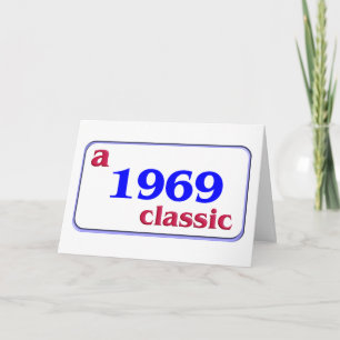Carte Une Classique 1969 !