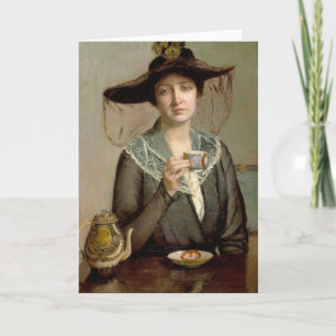 Carte Une coupe de thé Lilla Cabot Perry