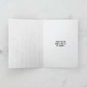 Carte une dame d'amitié bugs sur la marguerite noire (Intérieur)