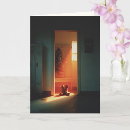 Carte "Une dernière relève, faite en paix" Sympathie (Orchidée)