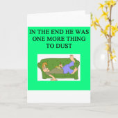 Carte une drôle d'idée de divorce pour vous (Fleur jaune)