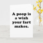 Carte Une dunette est un souhait que votre pet fait (Fleur jaune)