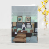 Carte Une école (Fleur jaune)