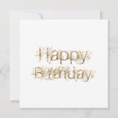 Carte Une fée magique dans un étang Joyeux anniversaire (Dos)