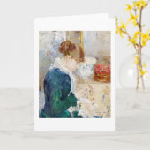 Carte Une Femme Couchant, Berthe Morisot (Fleur jaune)