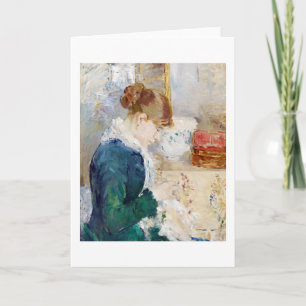 Carte Une Femme Couchant, Berthe Morisot