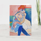 Carte Une femme dans une chemise | Andre Derain | (Devant)