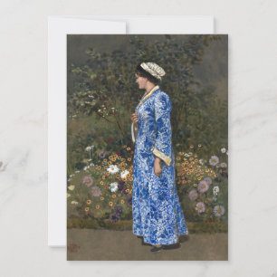 Carte Une femme en Kimono Walter Crane