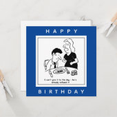 Carte Une femme ne donnera pas le dîner du mari au dessi (Devant/Arrière en situation)