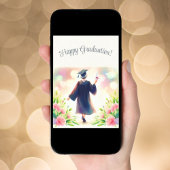 Carte Une Femme Plus Âgée Bonne Diplôme