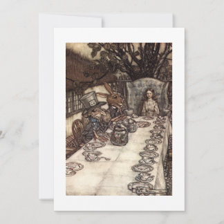 Carte Une Fête De Thé Mad