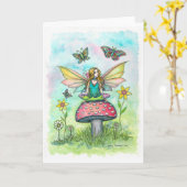 Carte Une fête magique de jour par Molly Harrison Imagin (Fleur jaune)