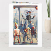 Carte Une fête monstrueuse (Dos)