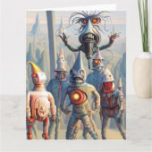 Carte Une fête monstrueuse (Devant)