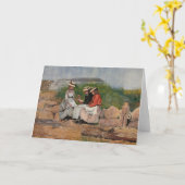 Carte Une fille de pêcheur | Winslow Homer (Fleur jaune)