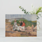 Carte Une fille de pêcheur | Winslow Homer (Debout devant)