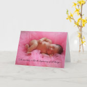 Carte Une fille est... (Fleur jaune)