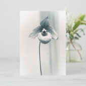 Carte Une fleur d'orchidée (Debout devant)