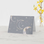 Carte Une fois dans une lune bleue (Fleur jaune)