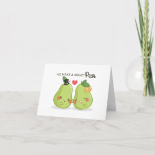 Carte Une Grande Poire