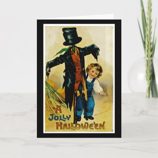 Carte Une Halloween joyeuse (Devant)