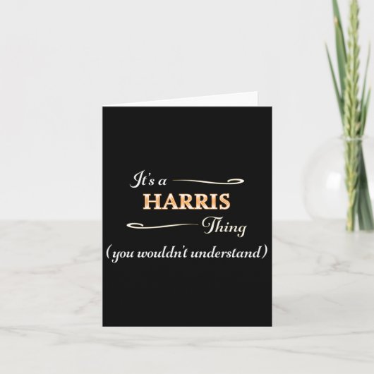 Carte Une Harris Thing Kamala Harris 2024 Election Anti  (Devant)