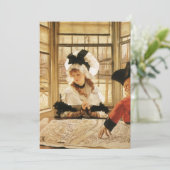 Carte Une histoire fastidieuse de James Tissot, Art Vint (Debout devant)