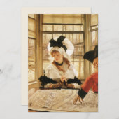 Carte Une histoire fastidieuse de James Tissot, Art Vint (Devant / Derrière)