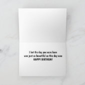 CARTE UNE JOLIE JOURNÉE D'AUTOMNE "JEUX ANNIVERSAIRE" (Intérieur)